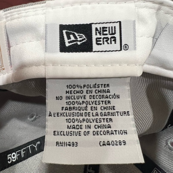 New Era, 59Fifty Fitted Hat, St Louis Cardinals, Grey, Pink & Green - Picture 10 of 11